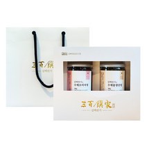 삼백찬가 수제청 2종 선물세트 (오미자청 550g 생강청 550g)