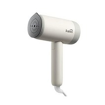 Kexi 핸디다리미 스팀 건식 전기 여행용 무선 231745, 화이트