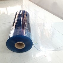 (모델F55 청투명2mm폭55cm) PVC연질염화방풍방수비닐 아스테이지 책상매트 투명매트 식탁매트 책상고무 두꺼운비닐, 1개