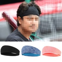 욜케이유 스포츠 헤어밴드 헤어밴드 멀티 운동 헬스 남자 여자 머리띠 스포츠 헤어밴드, 블랙