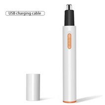 수염뽑기 얼굴 실면도 실제모 솜털 제거 3in 1 남성용 전기 코 귀 트리머 면도기 충전식 제모 눈썹 안전, 04 파란