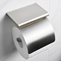 행복한욕실 PL-4500 무광 써스 악세사리 4품 세트 선반형 휴지걸이 수건걸이 컵대 비누대 국산