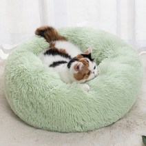 솜사탕애견마약방석 60cm 애견 방석 쿠션 사계절, 60cm/브라운