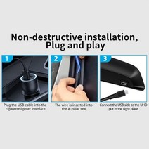 GPS HUD 03KB 자동 G3 HUD 헤드 업 디스플레이 디지털 GPS 스마트 속도계 과속 경보 미터 측정기, 한개옵션0