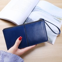 여성 지갑 명품스타일 카드 홀더 여자 남자 20대 추천 명함 30대 직장인 머니클립 빈티지 오일 왁스 가죽 지퍼 클러치 대용량 동전 팔찌