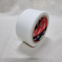 임시고정 50mm 백색 이사포장 건축용 양생 끈적임없는 반투명 25m 테이프 국내산 X, 1개