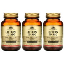 [ 솔가 ] 루테인 20mg 제아잔틴 60정 소프트젤 Non GMO [ 2+1 ]