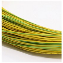 1M UL1007 30/28/26/24/22/20/18/16 AWG PVC 주석 도금 구리 연선 케이블 블랙/브라운/레드/오렌지/옐로우, 12 Yellow Green_04 24AWG