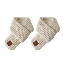 퓨샵 2p 쁘띠목도리 미니 니트 유아 남녀공용 머플러