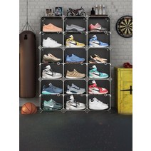 슈즈 신발장 케이스 투명볼 수납함 20개 플라스틱 수장서랍형 디스플레이 투명 진열장, 30x30x20cm, 6개묶음45야드이상놓을수있다