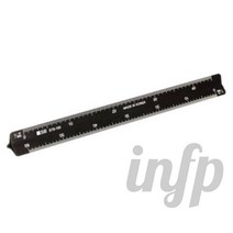 인프마켓 삼각 스케일자 150MM 삼각축적자 비율자 축적자