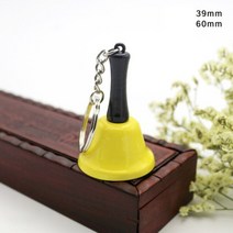 터치 핸드벨 슬레이벨 취미 종소리 음악 치유 교구 39mm 금속 산타 클로스 징글 디너 파티 용품 파티 축하 딸랑이, 1-일