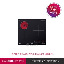 [LG][공식판매점] DIOS 하이브리드 전기레인지 BEY3GST2C (프리스탠딩8.5cm포함 3버너), 폐가전수거없음