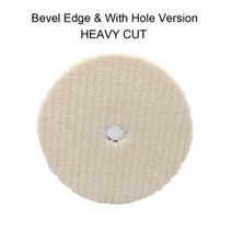 자동차 광택기 CDWTS 3456 인치 일본 양모 폴란드어 패드 DA RO 자동차 Polisher 연마 트레이 75mm100mm125mm150mm 절단 청소 제품, Bevel Heavy Cut+6INCH x 3PCS