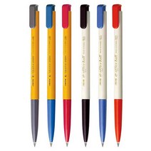 자바 eoffice 볼펜 0.7mm 1자루 파랑, 20개