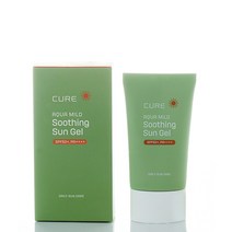 김정문알로에 큐어 아쿠아 마일드 수딩 선젤 SPF50+ PA++++, 50ml, 2개