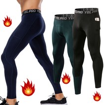 슈가트리 남성 기모 스포츠 레깅스 히트 발열 내의 하의