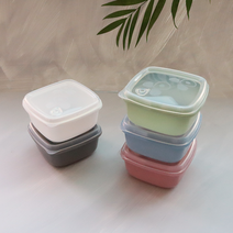 키키네 국산 실리콘 밥팩 전자레인지 냉동밥보관용기 밀폐 소분용기 통-2p set, 블루, 2+2(4세트)