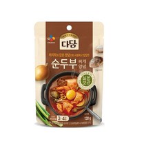 다담 순두부찌개 양념, 130g, 1개