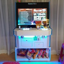 레트로 게임기 오락기, 좌식형 17인치, 1개