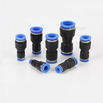 원터치피팅 호스 투터치 연결 공압 OD 튜브 10mm 8mm 6mm 12mm 4mm 16mm 원터치 푸시 스트레이트 가스 피팅 플라스틱 퀵 커넥터, 12mm-16mm