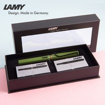 라미 만년필 사파리 오리진 실속세트 (2색상), 각인없음+선물포장, 테라 레드, EF