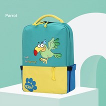 [해외]PICANO정품 유아용 수제백팩가방 8종 그린정글앵무새