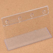 다용도 투명 아크릴 삼각 안내 꽂이 150X100MM