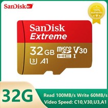 Sandisk micro sd 카드 256g 200 gb 128 64 100 메가바이트/초 메모리 sd/tf 플래시 class10 32 16 microsd for tablet/sm, SQXNE-32G