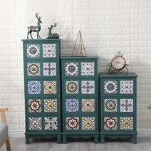 자개장농 자개농 문갑 화초장 자개장 나전칠기 나비장, 그레이 6구