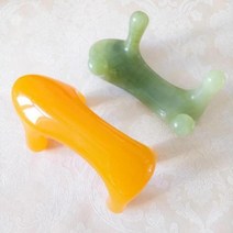 102404 발마사지기 발판 발맛사지 삼각 지압안마 소통 발바닥 지압판 스크래치안마 판, 옐로우 타이거 + 그린 타이거