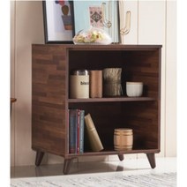 아빠 서재 다양활용 2단 책보관 오픈 수납장 다이닝룸 기숙사 영어학원 옷, 메이플