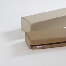 국내생산 침대 틈새 쿠션 가죽 재질 주문제작, 100cm x 15cm, 10cm