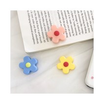 케이블 보호캡 꽃 아이폰 갤럭시 단선 충전선 보호, 핑크SB004271