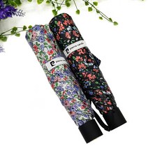 피에르가르뎅 3단 꽃 플라워 미니 암막양산 초경량 자외선차단 UV 가벼운 암막우양산 양우산