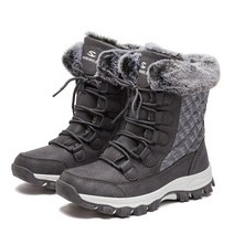 스키 보드 라이더 부츠 2022 Winter New Adult Ski Boots Women Snow Shoes Men Warm Snowboard Waterproof, 03 gray_01 37