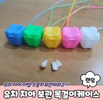 이빨요정 유치목걸이 첫니 이빨 보관함 케이스