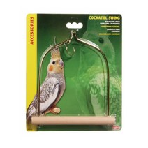 [앵무새 장난감]하겐 리빙월드 나무 그네 /사랑/왕관/모란/유리