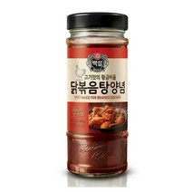 CJ더마켓 만능 소스 황금 소스 양념 장레시피 백설 닭볶음탕양념 닭볶음탕 닭갈비 만능간장 닭요리 490G, 15개