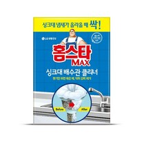 싱크대 배수관 하수구 발포 파리 배수구 뚫는약 머리카락 유분 오물 유지방 용해제 클리너