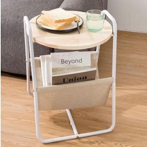 laterior 미니티테이블 이케아 커피 원형티테이블 원목 철제 티탁자