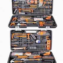 다용도전동전기드릴공구함세트 가정용 자동차 종합공구세트 목공철물 보수공구세트 자전거공구 부품박스, 단품