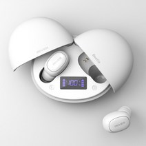 아이리버 블루투스 이어폰 완전 무선 5.0 TWS 비틀, 핑크