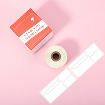 보석 태그 가격 스티커 접착제 모양 라벨 용지 프린터 감열지 + 라벨
