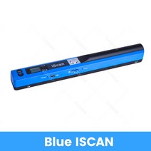 북스캐너 스캔기 책스캐너 소형스캐너 문서스캐너 양면스캐너 IScan01 휴대용 A4 문서 책 펜 스캐너 다채, 04 Blue Scanner
