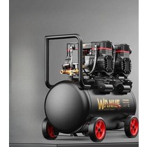 10L콤프레샤 무소음 소형 공기 에어, 10L(솔레노이드밸브)두번째가스+6피스세트