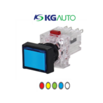 KG-AUTO 누름버튼스위치 16파이 KDF-FM1 KDF-FM2 KDF-FA1 KDF-FA2 직사각 일반형, KDF-FA2(2a2b), 적색