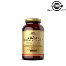 솔가 에스터C 플러스 1000mg 비타민C 100 베지캡슐, 1병, 100 캡슐