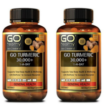 고헬씨(Go Healthy) 고헬씨 튜메릭(강황) 30000+ 원어데이 60 베지캡슐 X 2개, 120캡슐, 1세트