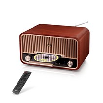 브리츠 BZ-T7800 Plus 엔틱 CD FM 라디오 다기능 오디오, 1